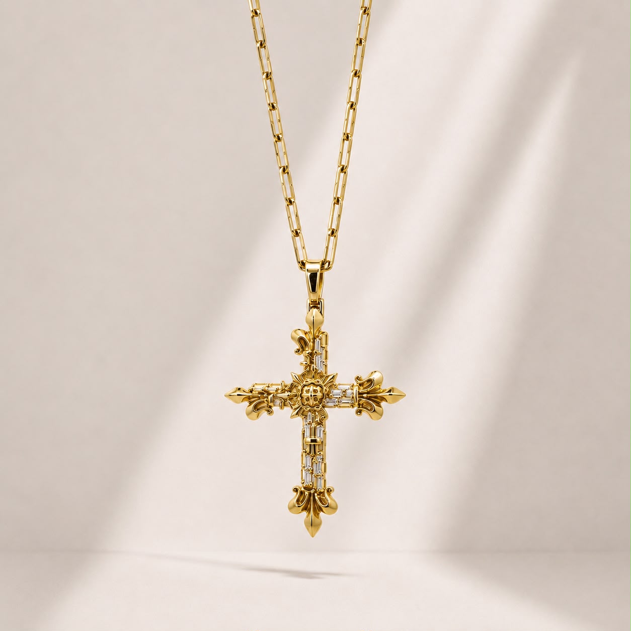 AM Cross Pendant