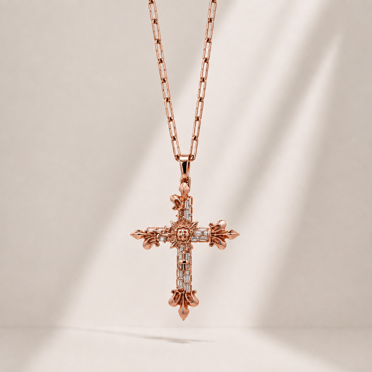 AM Cross Pendant